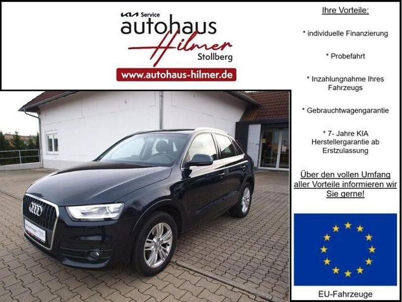 Blau Gebraucht 2014 Audi Q3 Advanced SUV | 14.190 € (Fairer Preis) - Bild 1/4
