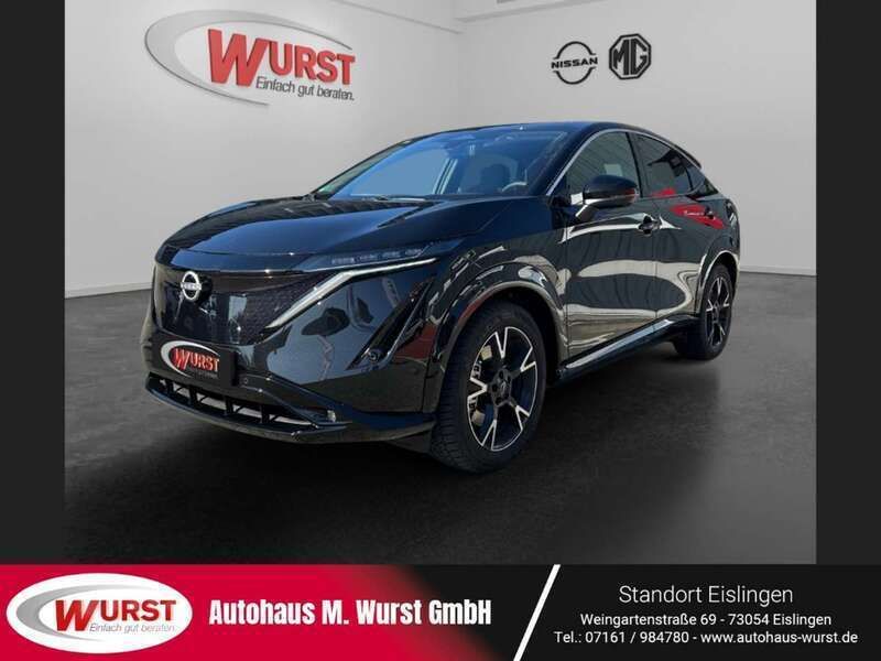 Pearl black Gebraucht 2025 Nissan Ariya Evolve SUV | 44.398 € - Bild 1/4