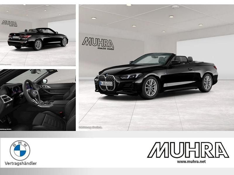 Black sapphire Gebraucht 2025 BMW 420 M Sport Cabrio | 49.790 € (Fairer Preis) - Bild 1/4