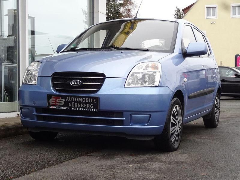 Gebraucht Kia Picanto LX 65 PS (47 kW) 2006 Blau Kleinwagen