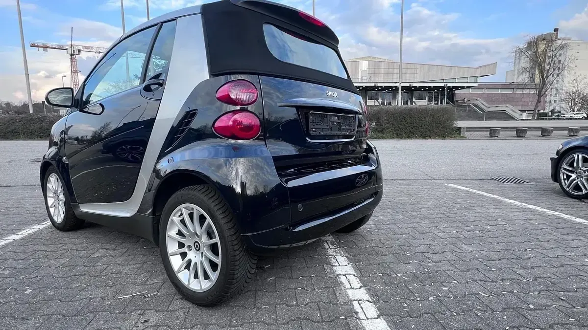 Gebraucht Smart ForTwo Cabrio 71 PS (52 kW) 2007 Schwarz Cabrio