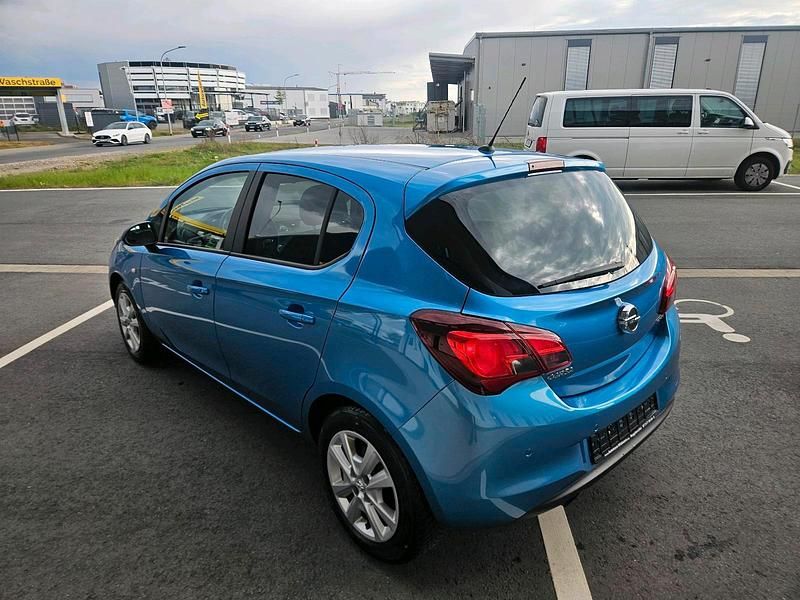 Gebraucht Opel Corsa 101 PS (74 kW) 2017 Blau Kleinwagen