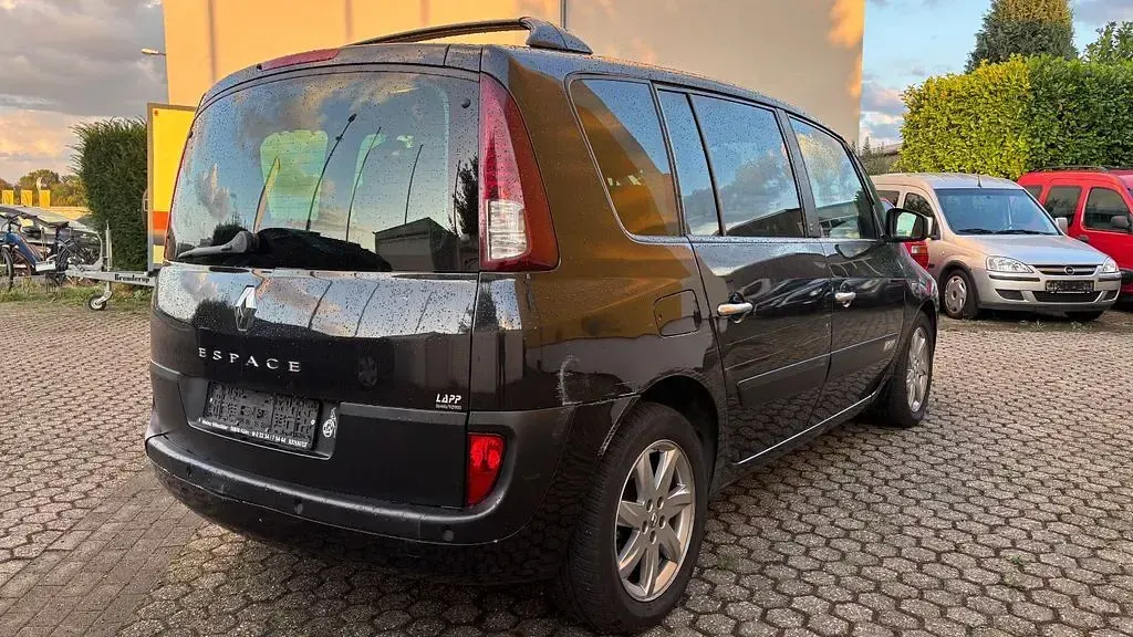 Gebraucht Renault Espace 173 PS (127 kW) 2011 Schwarz Van / Kleinbus