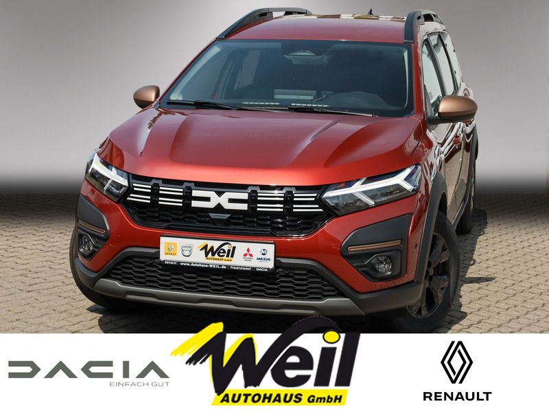 Braun (terracottabraun metallic (braun)) Gebraucht 2024 Dacia Jogger Extreme Van / Kleinbus | 28.490 € (Fairer Preis) - Bild 1/4