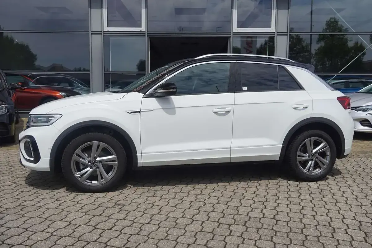 Gebraucht VW T-Roc R-line 110 PS (80 kW) 2023 Weiß SUV