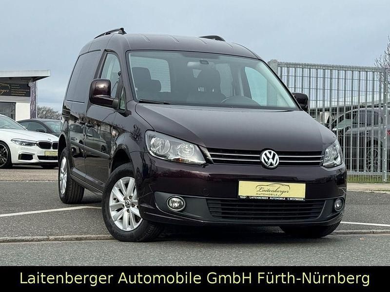 Gebraucht VW Caddy Comfortline 102 PS (75 kW) 2012 Violet Van / Kleinbus