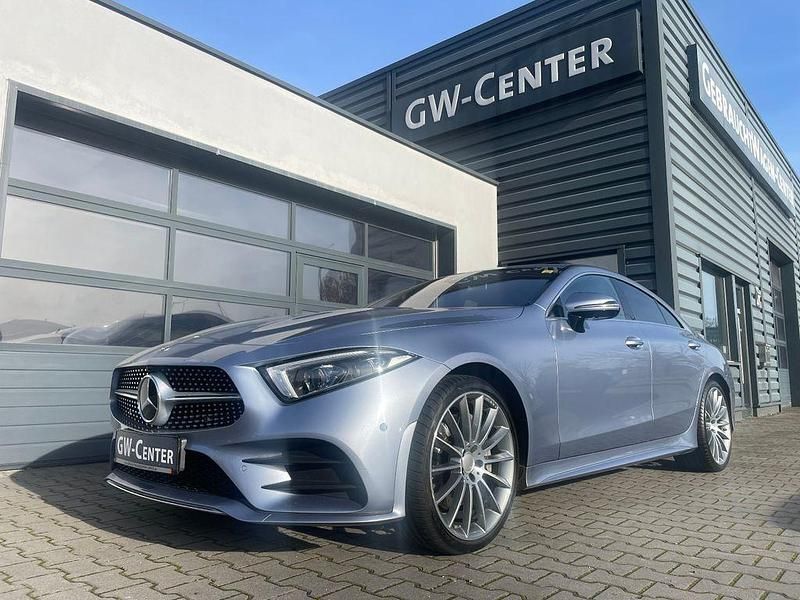 Blau Gebraucht 2020 Mercedes CLS450 AMG Limousine | 44.490 € (Superpreis) - Bild 1/4