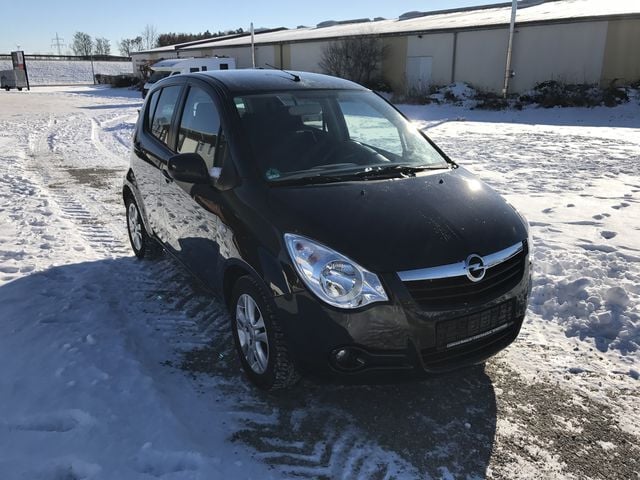 Gebraucht Opel Agila 128 PS (94 kW) 2010 Schwarz metallic Kleinwagen