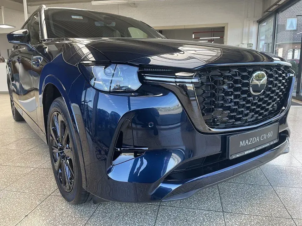 Gebraucht Mazda CX-80 Homura-Line 254 PS (186 kW) 2024 Blau SUV
