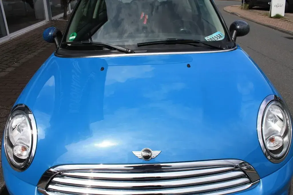 Käytetty Mini Cooper D 111 HP (81 kW) 2014 Sininen Viistoperä