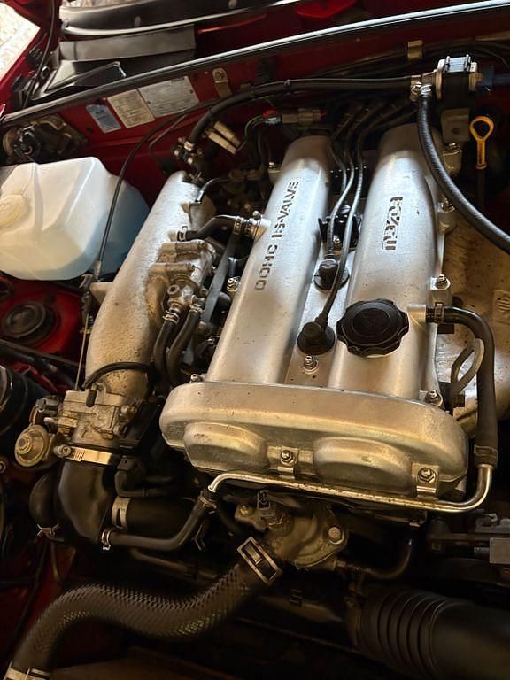 Gebraucht Mazda MX5 116 PS (85 kW) 1991 Rot Cabrio