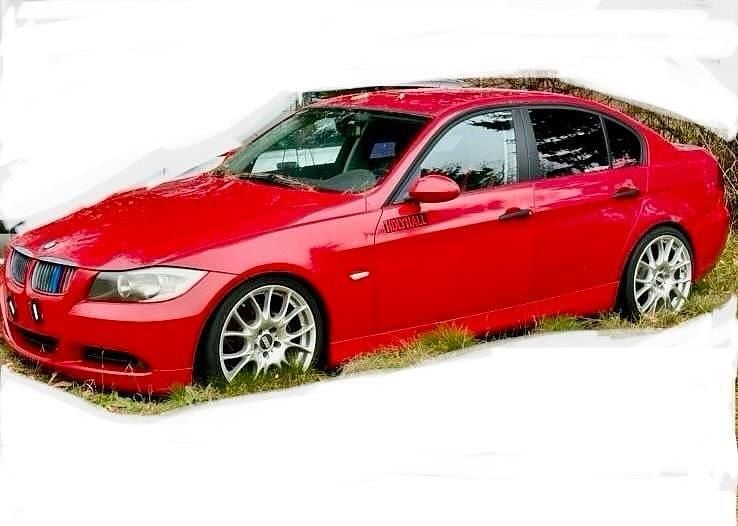 Rot Gebraucht 2005 BMW 320 Limousine | 3.400 € (Guter Preis) - Bild 1/4