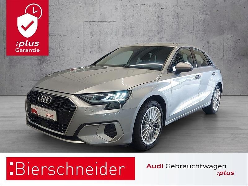Silber Gebraucht 2024 Audi A3 Sportback Advanced Limousine | 27.350 € (Superpreis) - Bild 1/4