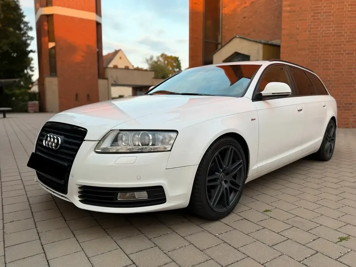 Gebraucht Audi A6 S-Line 190 PS (139 kW) 2009 Weiß Kleinwagen