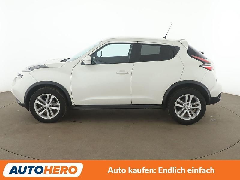 Gebraucht Nissan Juke Acenta 110 PS (80 kW) 2015 Weiß SUV