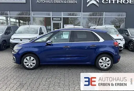 Gebraucht Citroën C4 SpaceTourer Shine 120 PS (88 kW) 2017 Blau Van / Kleinbus