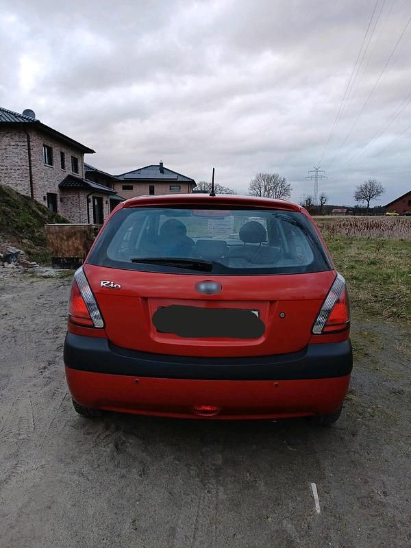 Gebraucht Kia Rio EX 97 PS (71 kW) 2009 Rot Kleinwagen