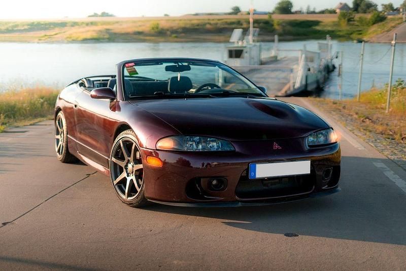 Rot Gebraucht 1999 Mitsubishi Eclipse Cabrio | 8.199 € - Bild 1/4