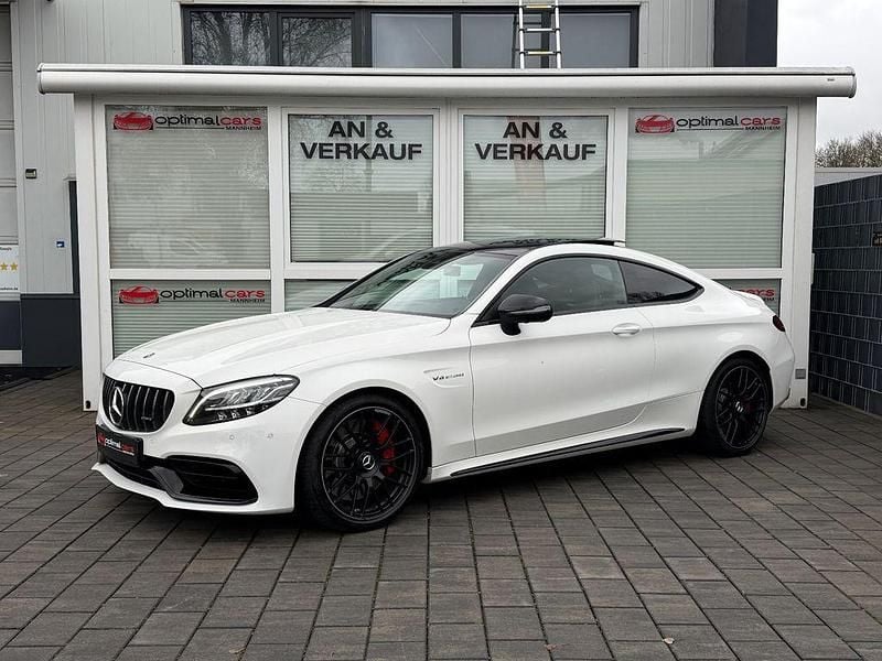 Weiß Gebraucht 2019 Mercedes C63S AMG AMG Coupé | 57.950 € (Guter Preis) - Bild 1/4