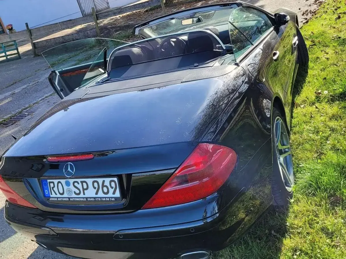 Gebraucht Mercedes SL350 245 PS (180 kW) 2003 Schwarz Cabrio