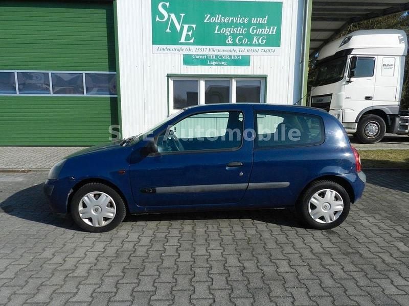 Gebraucht Renault Clio II 58 PS (42 kW) 2002 Blau Limousine