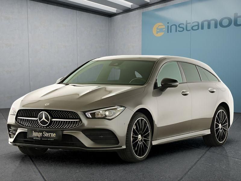 Grau Gebraucht 2021 Mercedes CLA250e Limousine | 30.149 € (Fairer Preis) - Bild 1/4