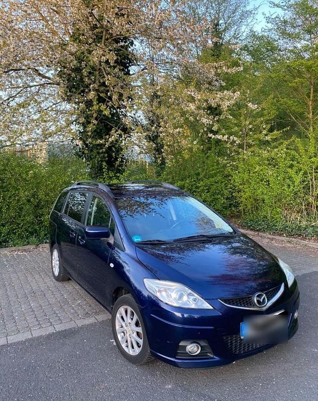 Blau Gebraucht 2010 Mazda 5 Prime-Line Van / Kleinbus | 4.290 € (Fairer Preis) - Bild 1/4
