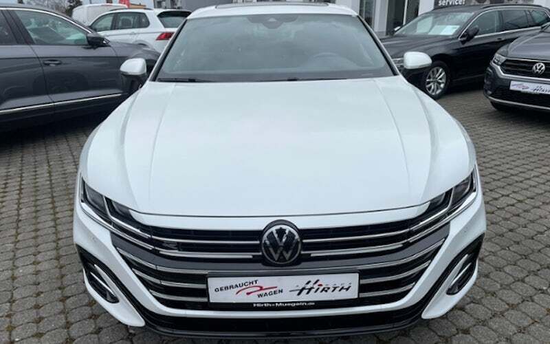 Gebraucht VW Arteon R-line 200 PS (147 kW) 2023 Weiß Limousine