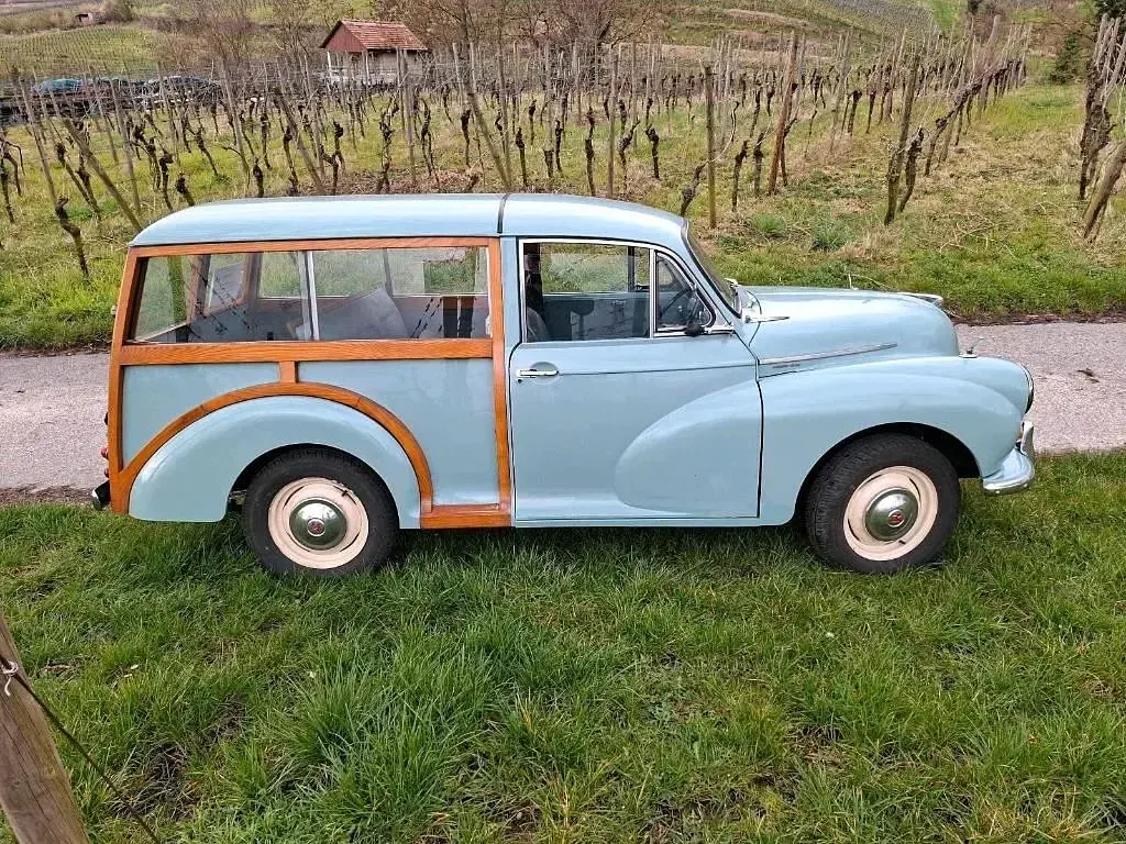 Used Morris Minor 45 HP (33 kW) 1969 Blue Estate