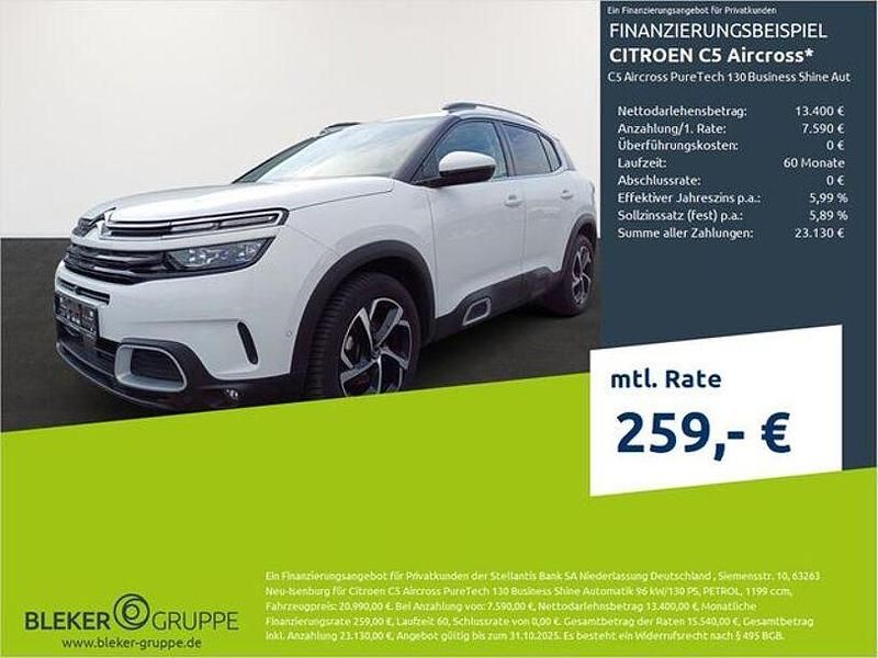 Polar weiß Gebraucht 2021 Citroën C5 Aircross Business Class SUV | 19.580 € (Fairer Preis) - Bild 1/3