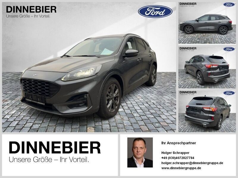 Grau (metallic) Gebraucht 2023 Ford Kuga ST-Line X SUV | 26.490 € (Superpreis) - Bild 1/2