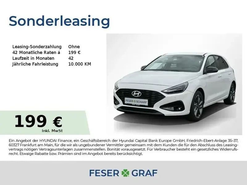 Serenity white Neu 2025 Hyundai i30 Advantage Limousine | 22.490 € (Fairer Preis) - Bild 1/1