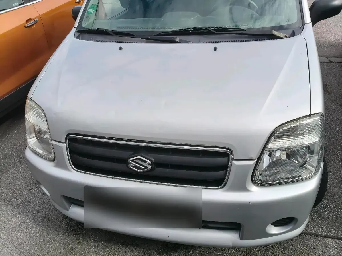 Gebraucht Suzuki Wagon R 94 PS (69 kW) 2004 Silber Van / Kleinbus