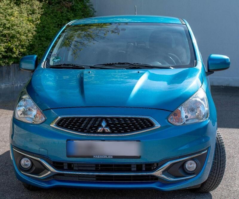 Gebraucht Mitsubishi Space Star Edition+ 80 PS (58 kW) 2016 Blau Kleinwagen