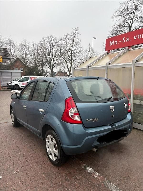 Gebraucht Dacia Sandero 86 PS (63 kW) 2009 Blau Kleinwagen