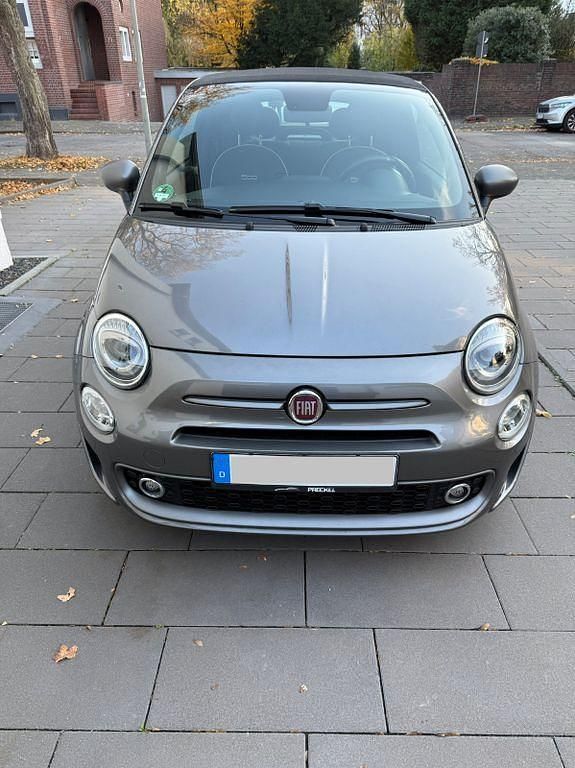 Silber Gebraucht 2020 Fiat 500C Lounge Cabrio | 9.950 € (Guter Preis) - Bild 1/4
