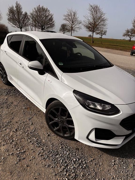 Gebraucht Ford Fiesta ST-Line 125 PS (91 kW) 2022 Weiß Kleinwagen