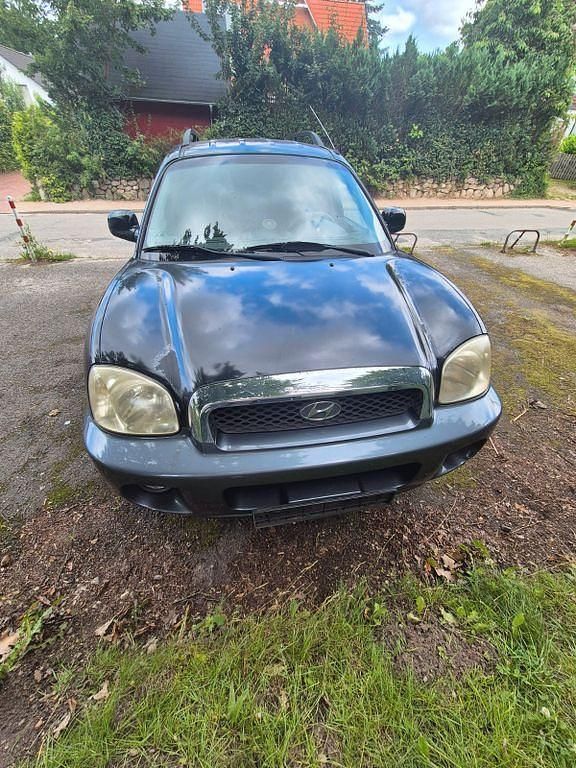 Schwarz Gebraucht 2003 Hyundai Santa Fe GLS SUV | 1.200 € (Guter Preis) - Bild 1/4