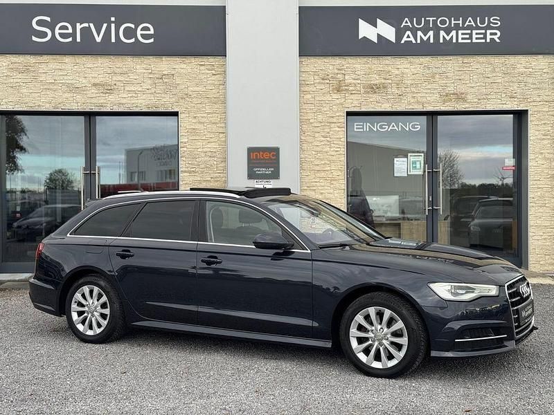 Blau Gebraucht 2017 Audi A6 S-Line Kombi | 17.999 € (Guter Preis) - Bild 1/4