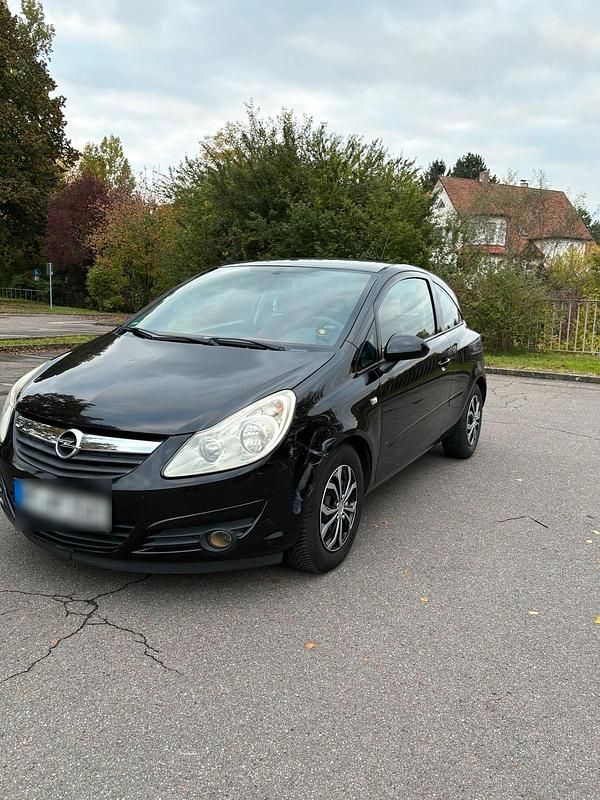 Gebraucht Opel Corsa 86 PS (63 kW) 2007 Schwarz Kleinwagen