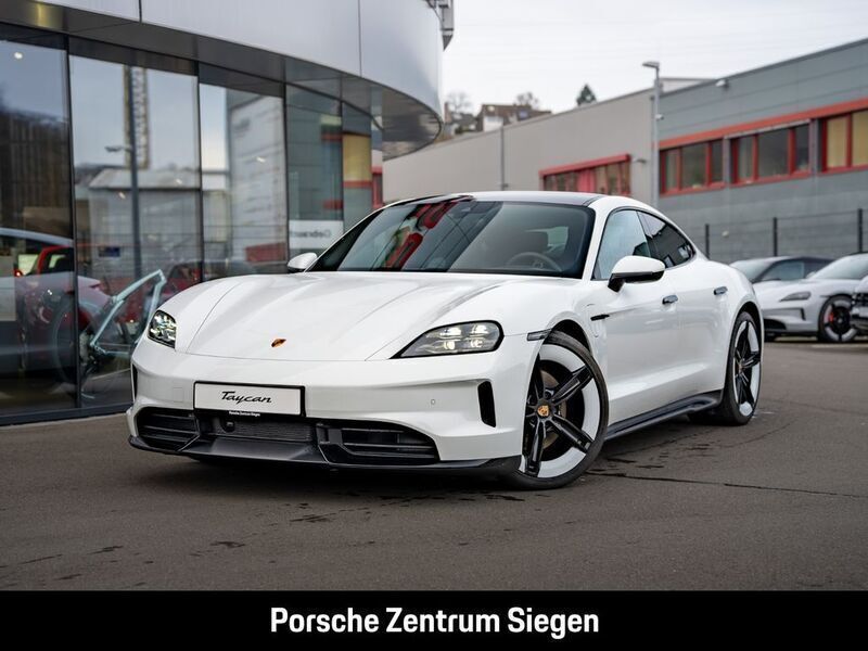 Weiß Gebraucht 2024 Porsche Taycan Limousine | 108.900 € (Fairer Preis) - Bild 1/4