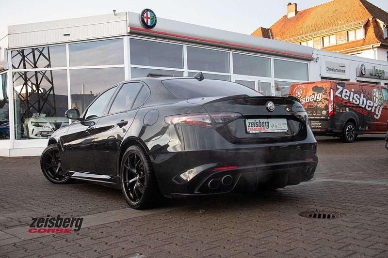 Gebraucht Alfa Romeo Giulia Quadrifoglio Verde 510 PS (375 kW) 2021 Schwarz Limousine