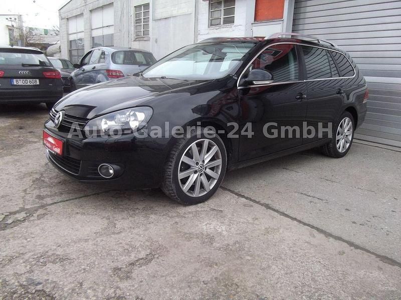 Schwarz Gebraucht 2010 VW Golf VI Highline Kombi | 5.299 € (Fairer Preis) - Bild 1/4