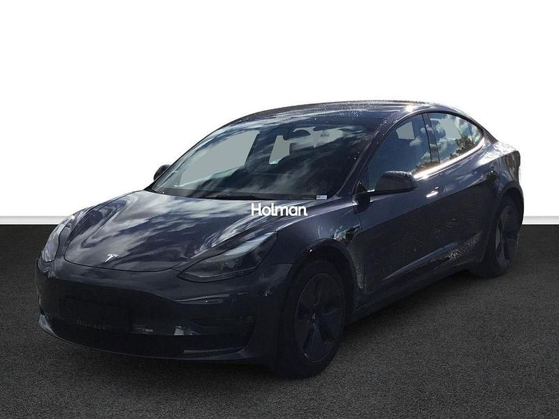 Grau Gebraucht 2021 Tesla Model 3 Long Range AWD Limousine | 25.038 € (Guter Preis) - Bild 1/4