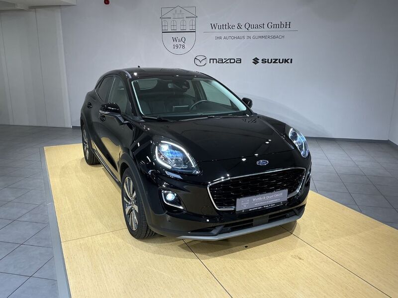 Obsidianschwarz Gebraucht 2020 Ford Puma Titanium X SUV | 14.950 € (Guter Preis) - Bild 1/4