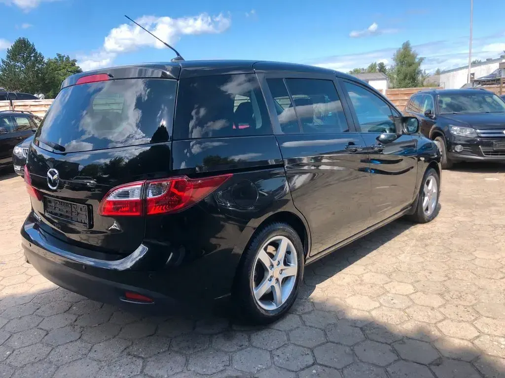 Gebraucht Mazda 5 Center-Line 116 PS (85 kW) 2011 Schwarz Van / Kleinbus