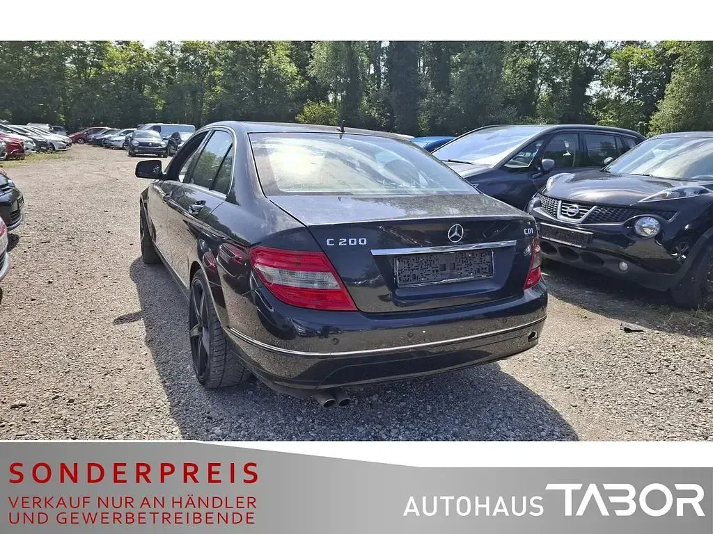 Gebraucht Mercedes C200 Avantgarde 136 PS (100 kW) 2007 Obsidianschwarz Limousine