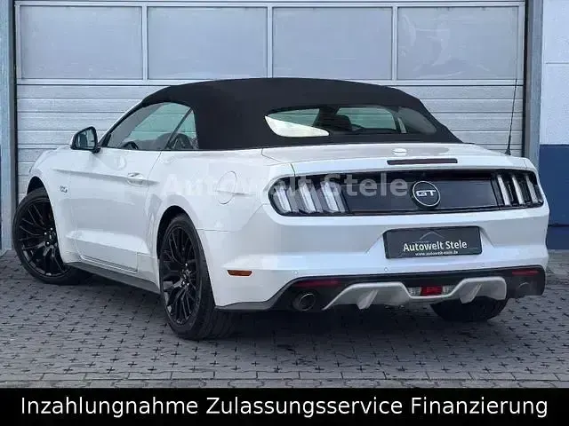 Gebraucht Ford Mustang GT Convertible 422 PS (310 kW) 2017 Weiß Cabrio