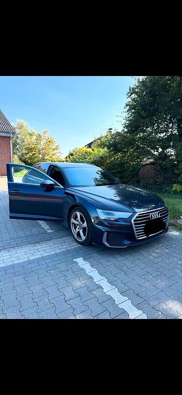 Blau Gebraucht 2021 Audi A6 S-line plus Kombi | 28.500 € (Superpreis) - Bild 1/4