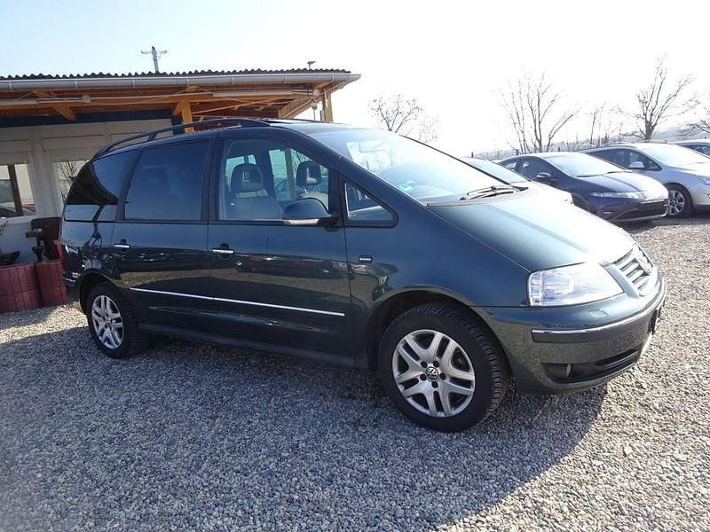 Gebraucht VW Sharan Freestyle 150 PS (110 kW) 2007 Grün Van / Kleinbus